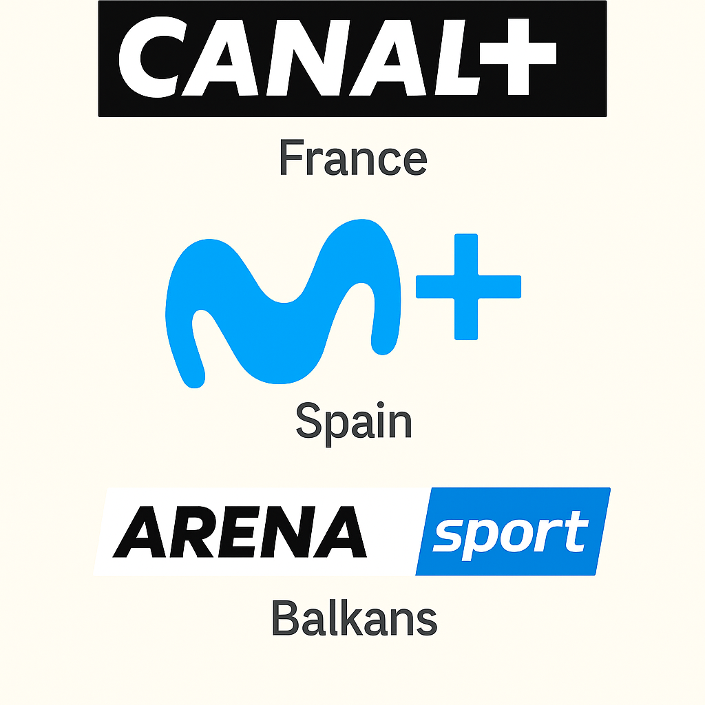 Canal+ France, Movistar+ Spain & Arena Sport Balkans – September 2025 Updates
