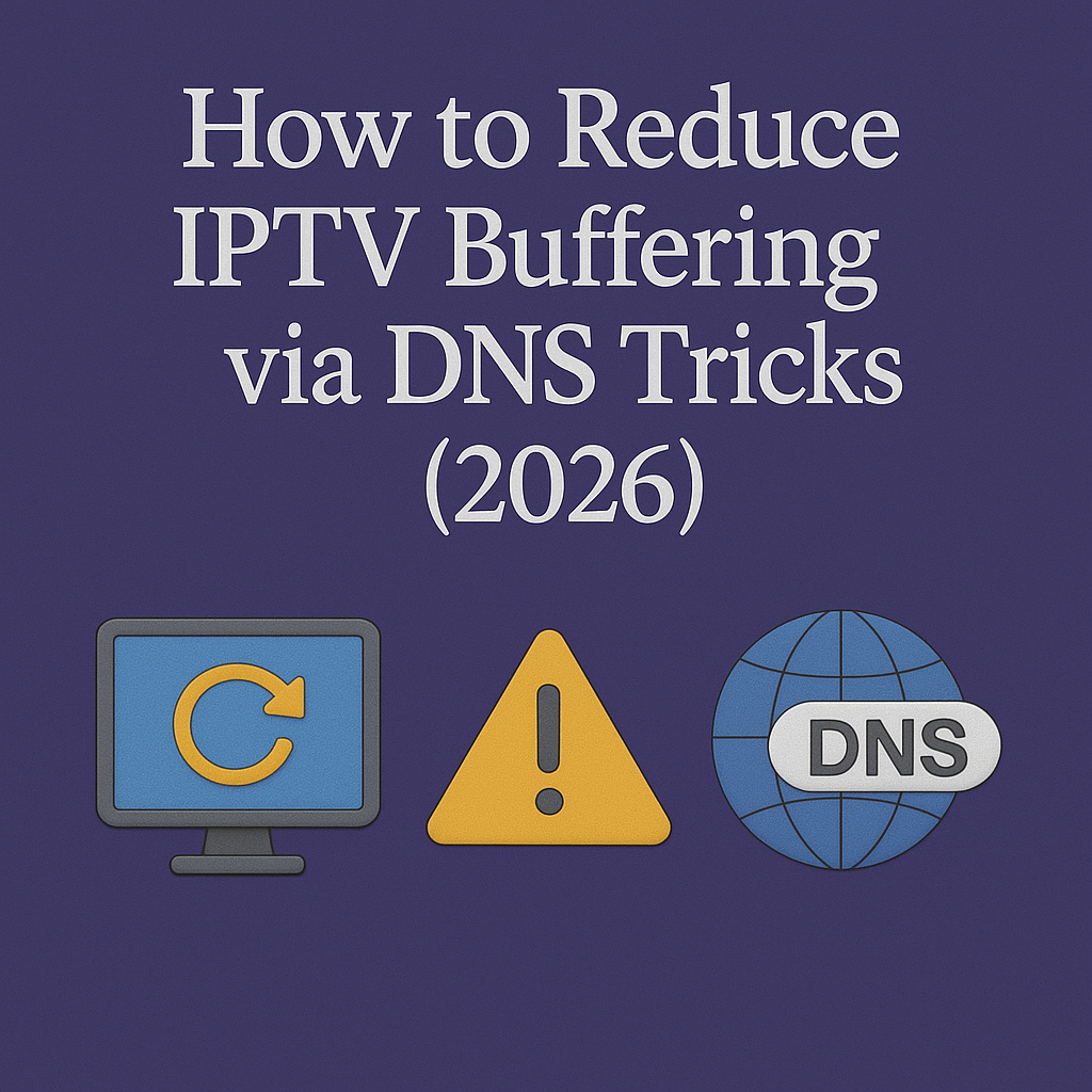 How to Reduce IPTV Buffering via DNS Tricks (2026)