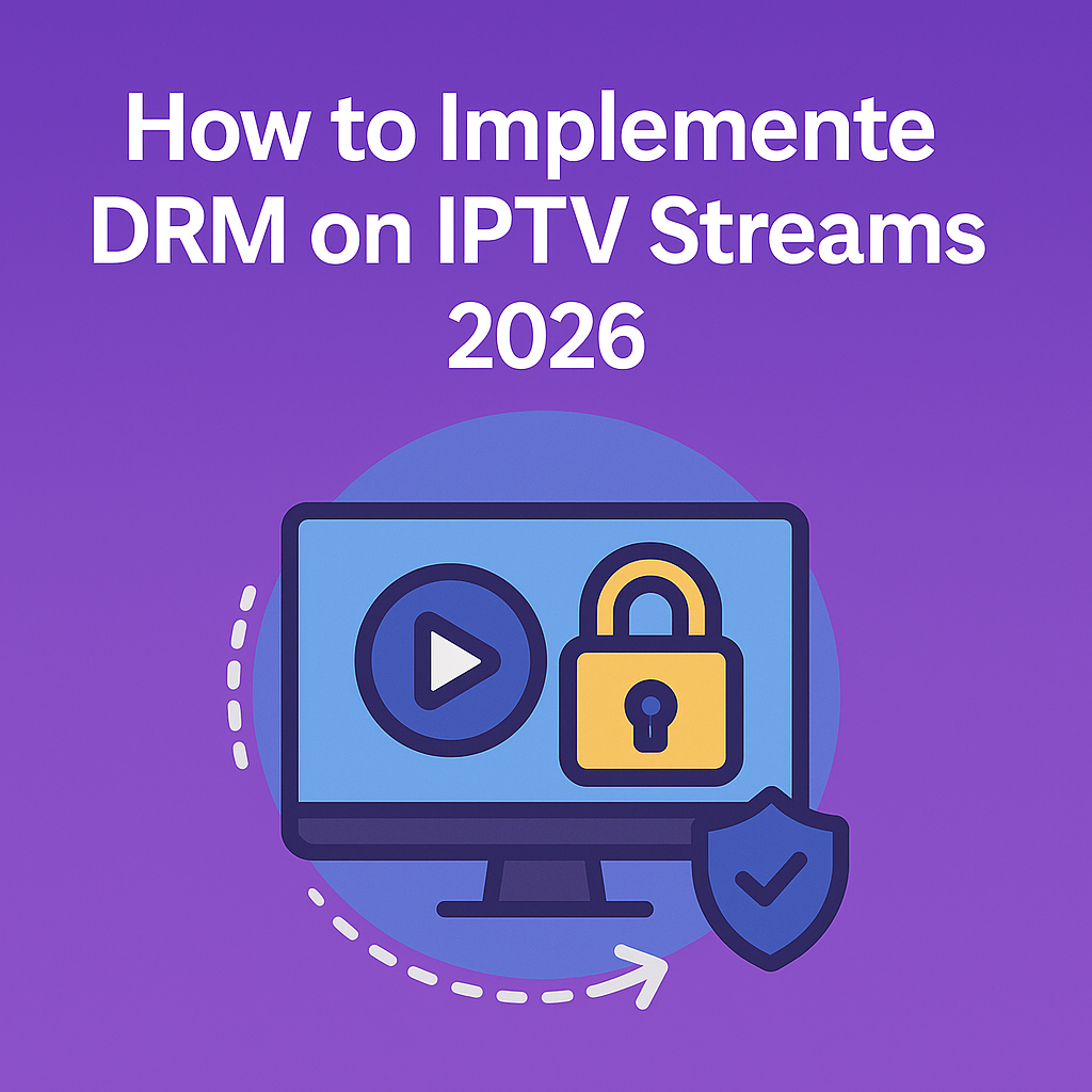 How to Implement DRM on IPTV Streams 2026