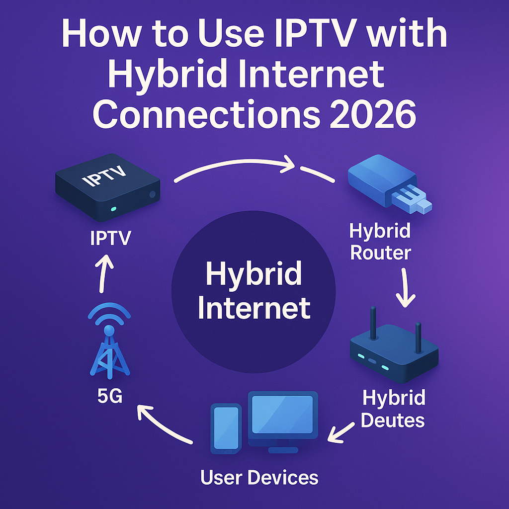 How to Use IPTV with Hybrid Internet Connections 2026