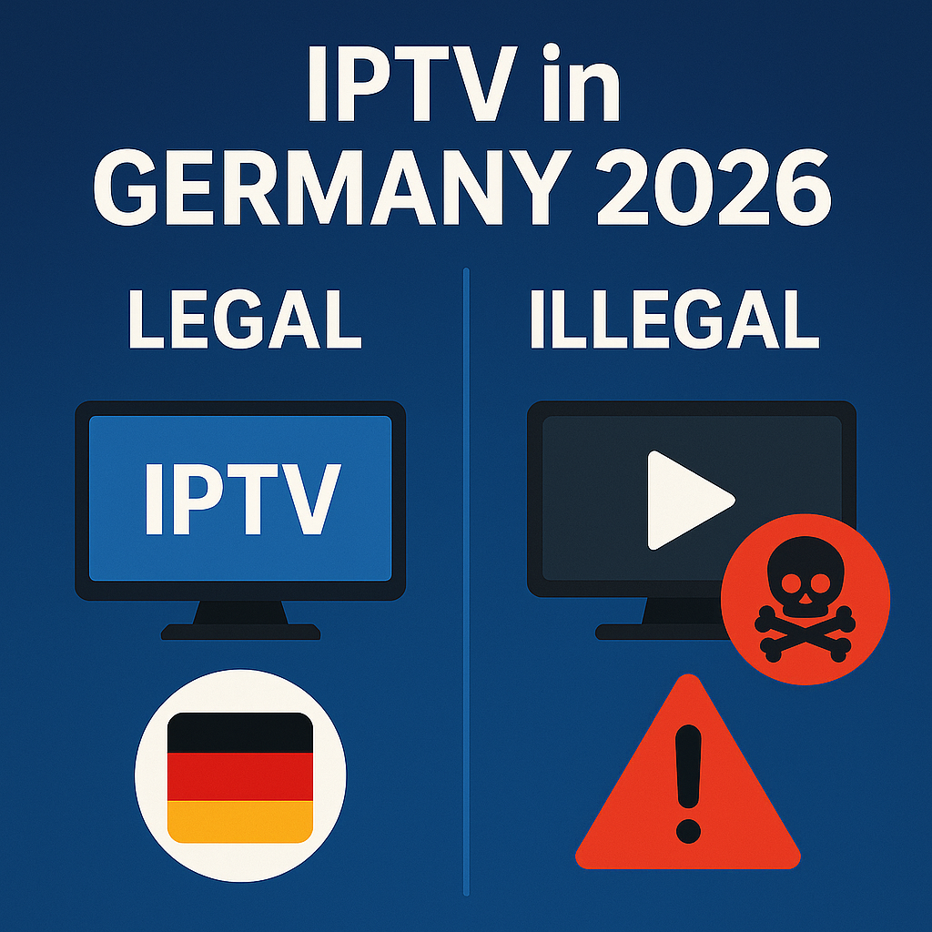 Legal vs Illegal IPTV in Germany 2026 New Rules, New Risks
