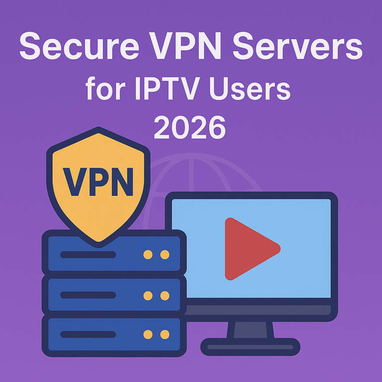 Secure VPN Servers for IPTV Users 2026
