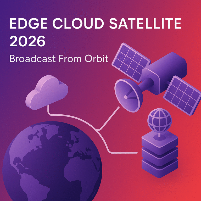 Edge Cloud Satellite 2026 Broadcast From Orbit