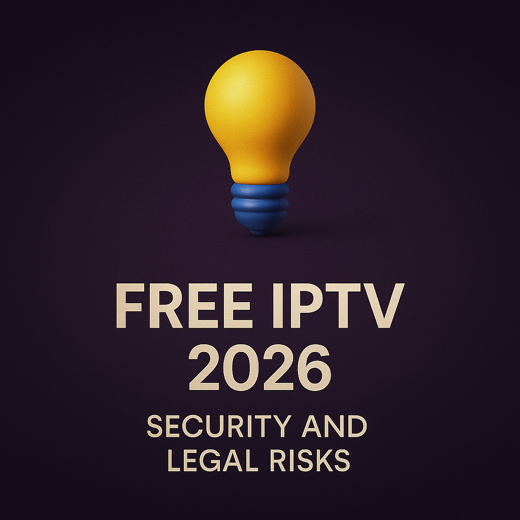 Free IPTV 2026 Security and Legal Risks