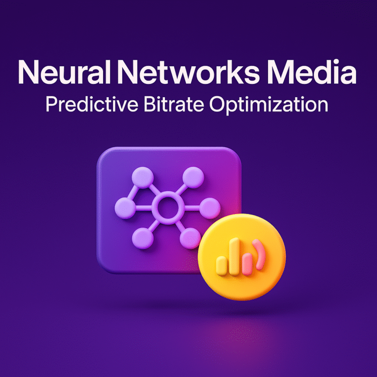 Neural Networks Media Predictive Bitrate Optimization