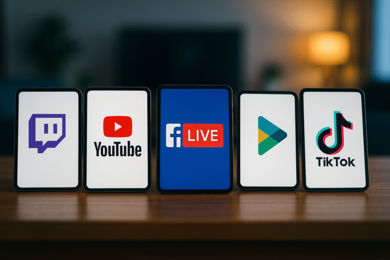 Top Live Streaming Platforms 2026