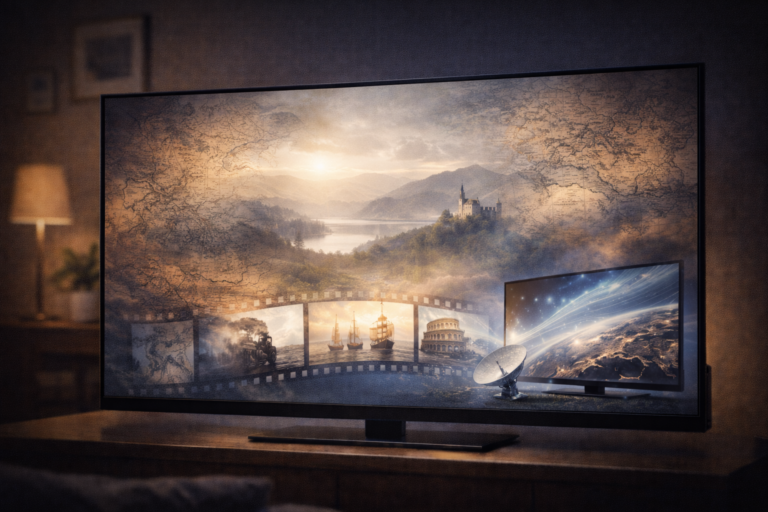 European documentary television channels and long-form storytelling