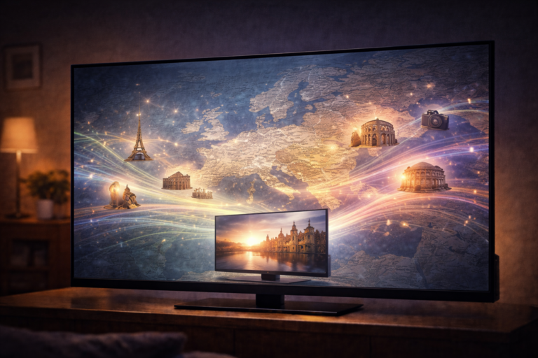 European television channels contributing to cultural soft power