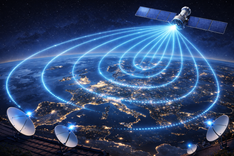 Astra 19.2°E performing efficiently during peak television hours.