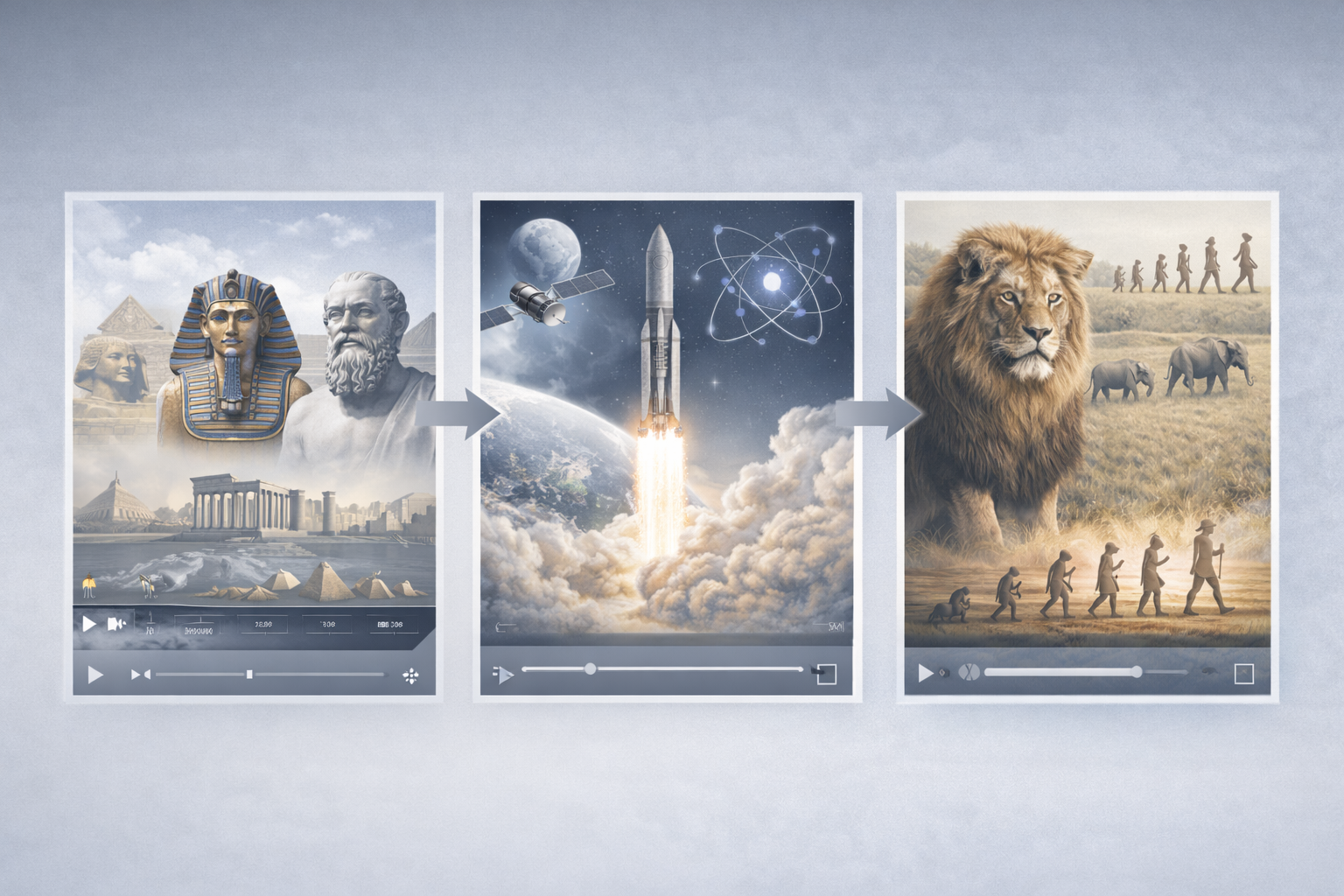 Professional illustration representing educational television broadcasting