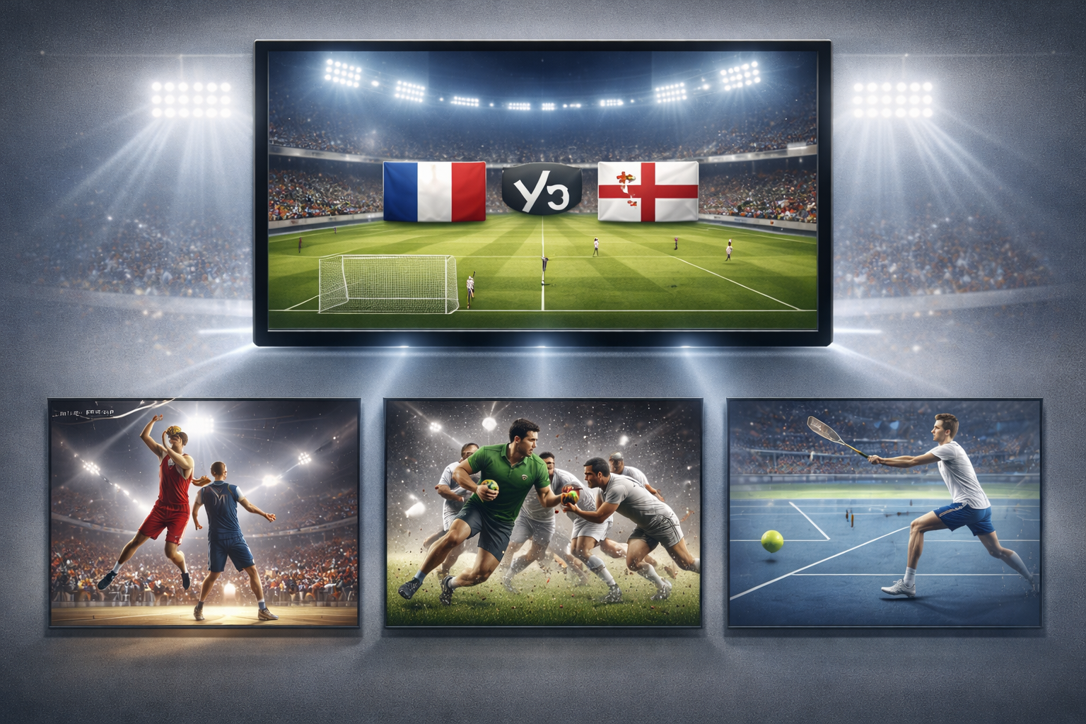 Professional illustration representing football’s unmatched reach in Europe