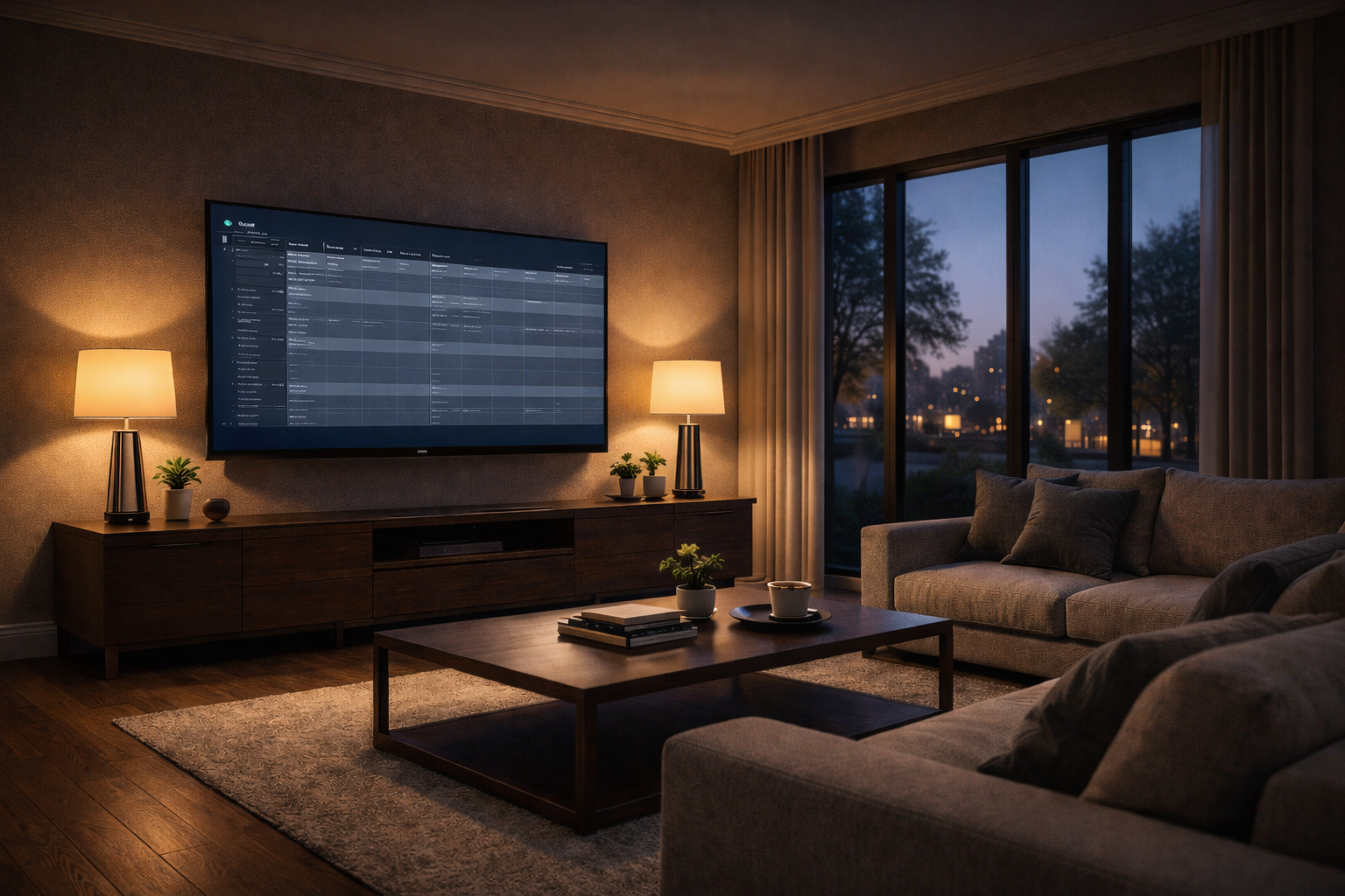 USA Network evening schedule shaping prime time viewing habits in American homes.