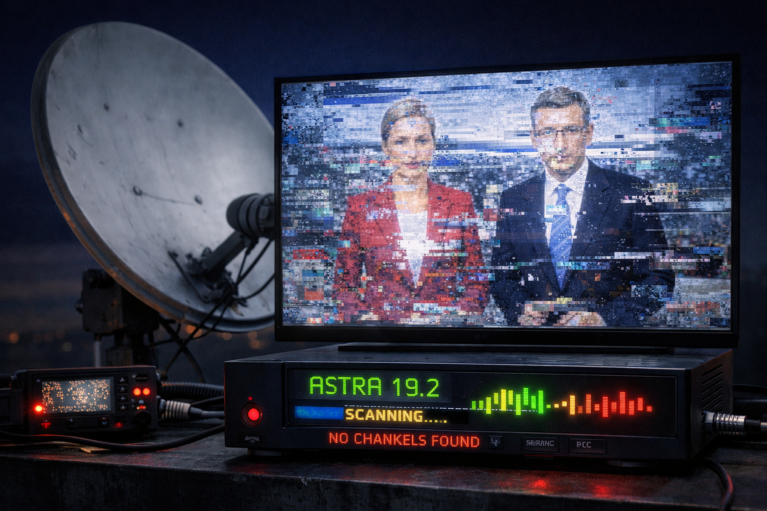 German channels freezing and pixelating on Astra 19.2 signal