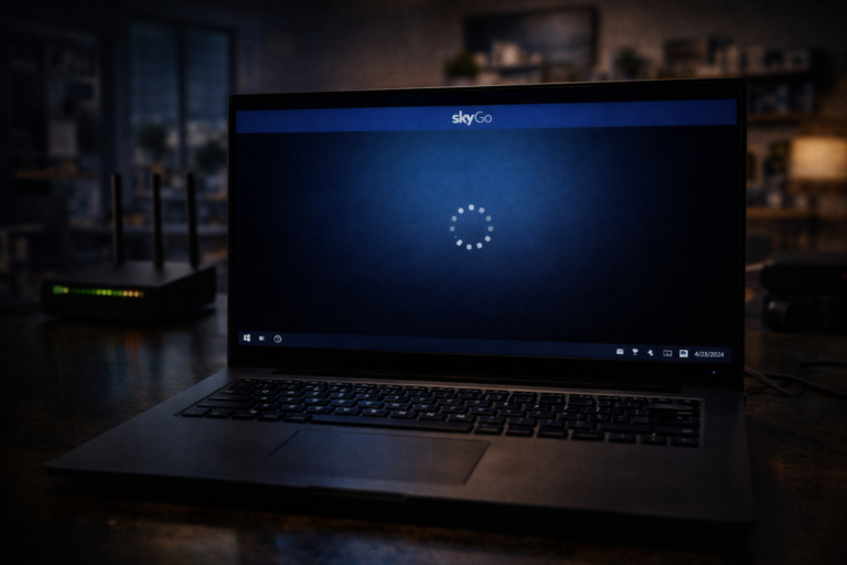 Sky Go stuck on loading screen on Windows 11