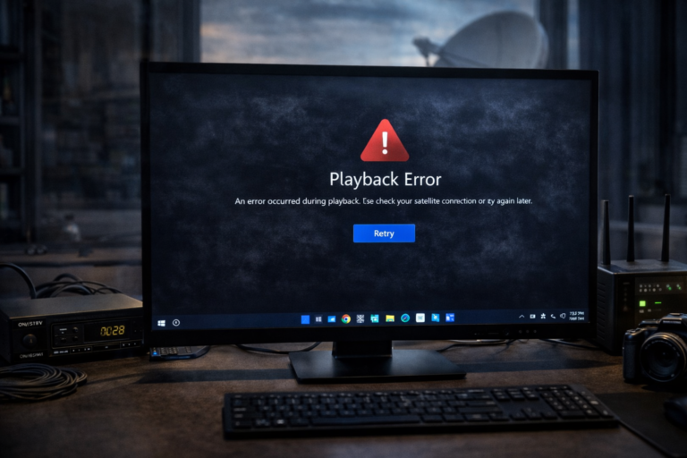 Streaming playback error on Sky Go application running on Windows 11